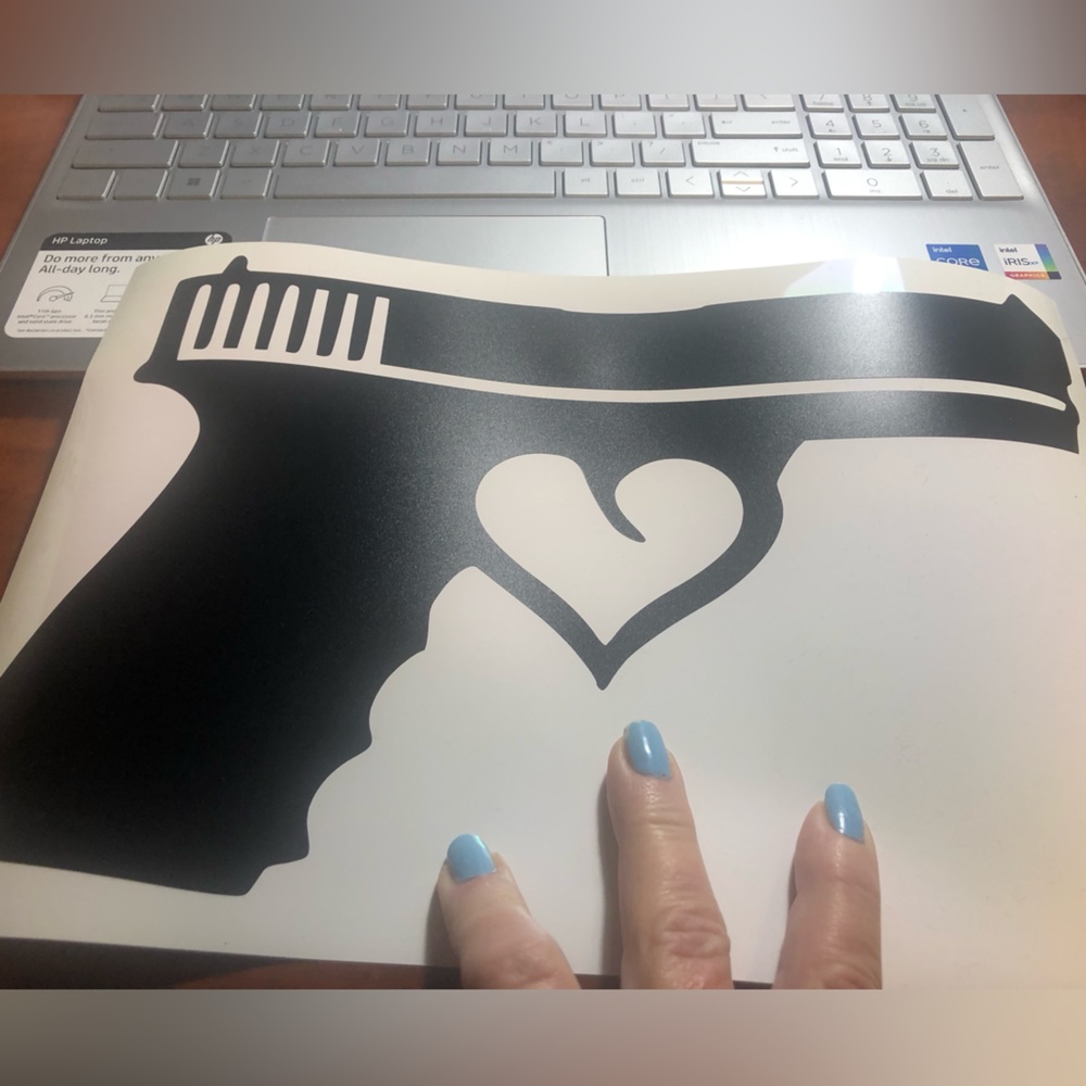 Patriotic vinyl decals